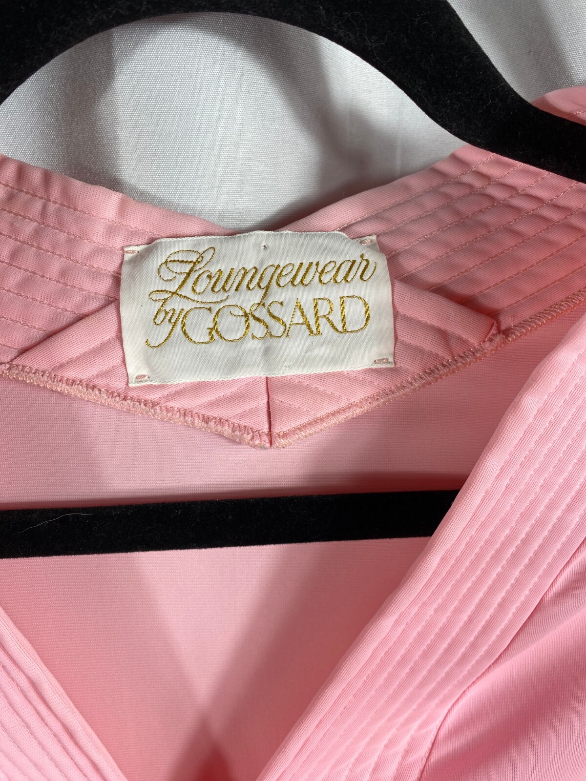 Vintage Loungewear By Gossard Artemis Nylon Made In USA Size Medium Zip Up