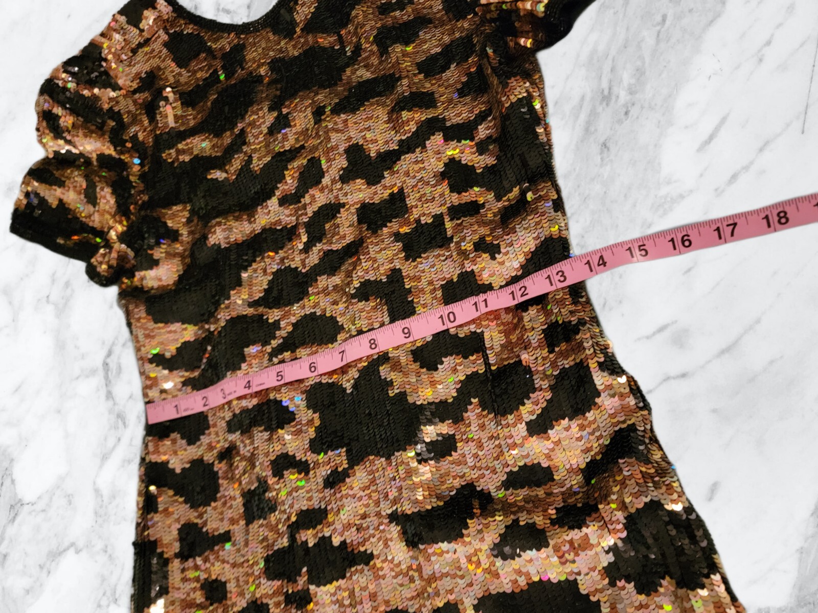 Y2K Dress Womens (Size P) Naeem Khan Riazze Boutique Holographic Gold Black