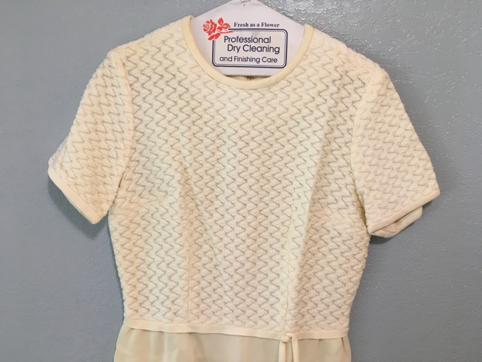 Puritan Forever Young Gloria Swanson Dress 50s-60s Approx. Sz 10, Mid Cent. Mod.