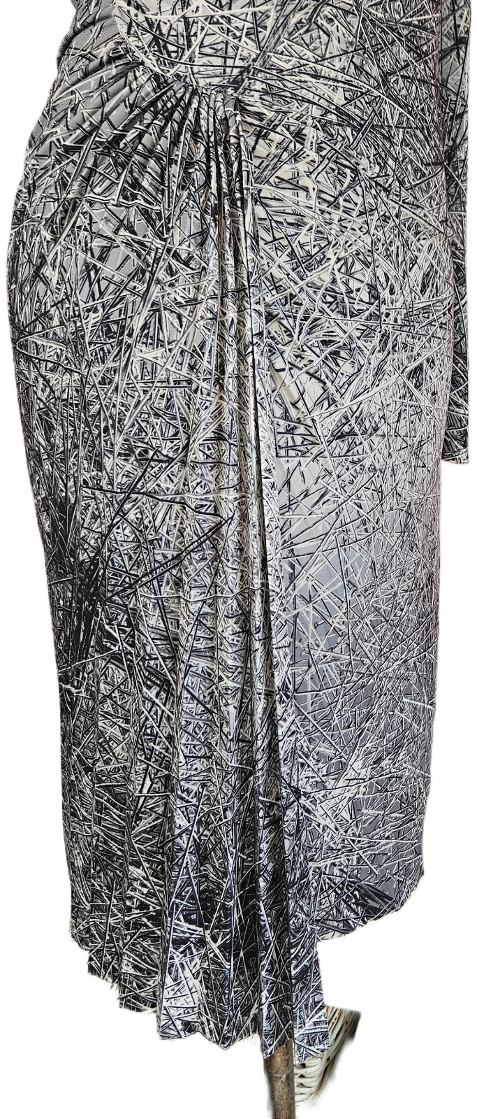 Vintage Y2K Halston Heritage glamorous siren cocktail party dress Size 4