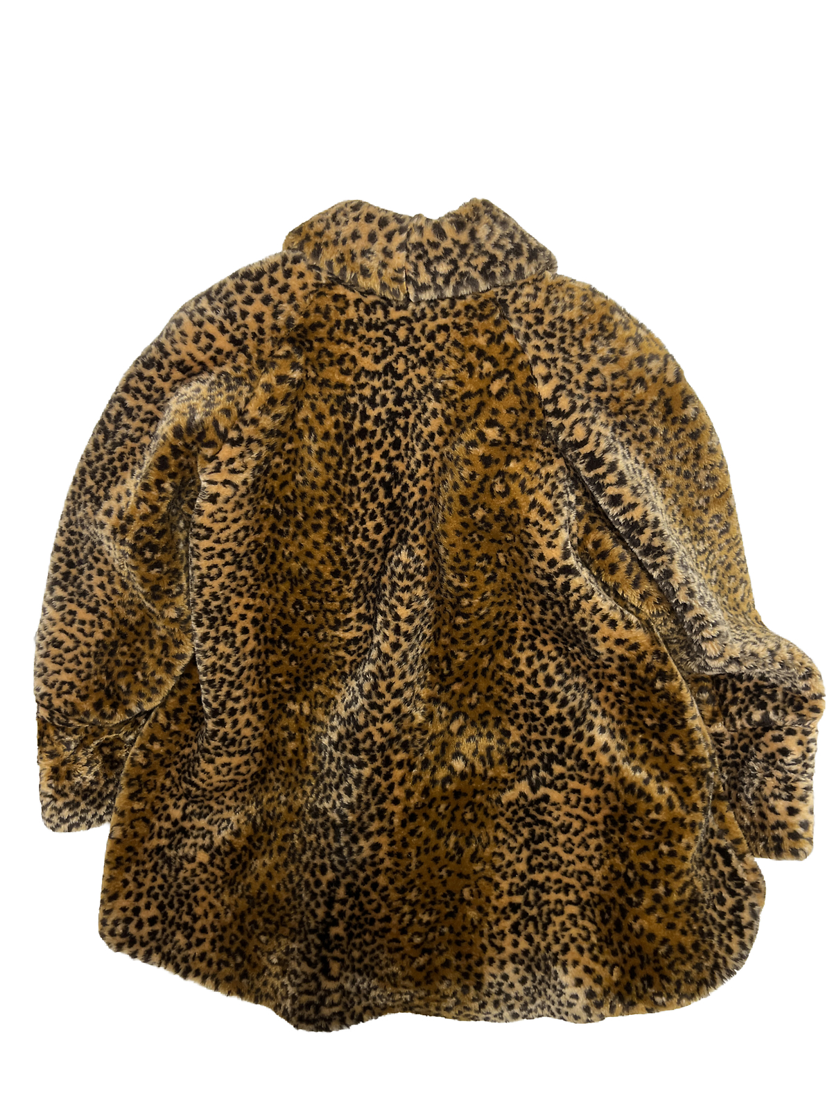 Vintage 70s 80s Monterey Fashions Leopard Coat Women’s Sz Large *See Description