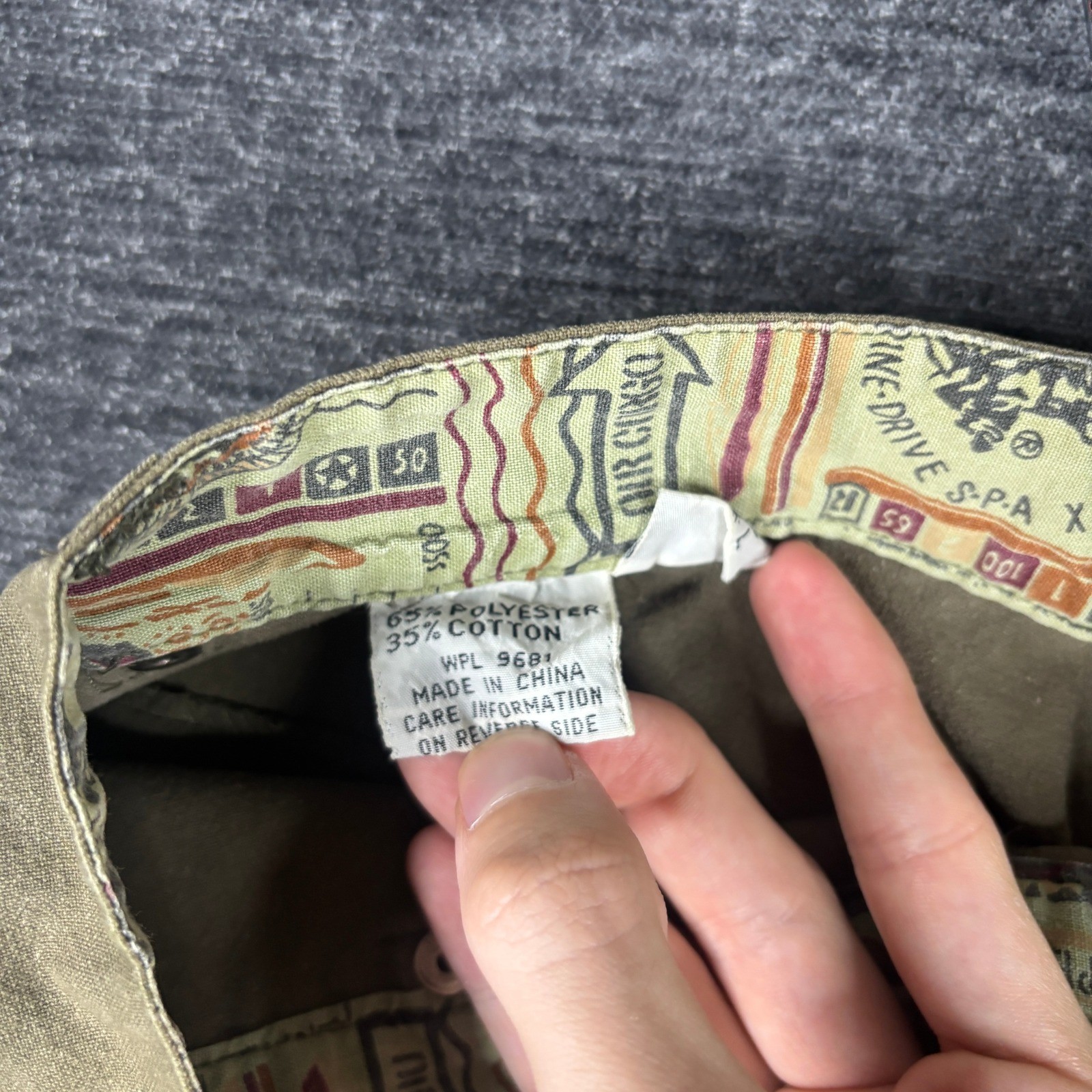 Vintage Cotler High Waisted Cargo Pants Womens 29×34 Green Khaki Tapered Utility