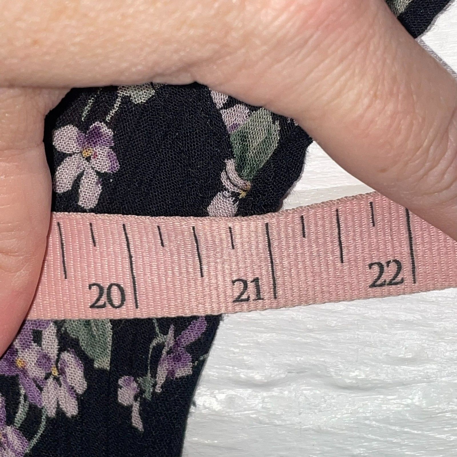 Vintage Rayon Floral Maxi Dress Black Pink Purple Size L Broadway Star