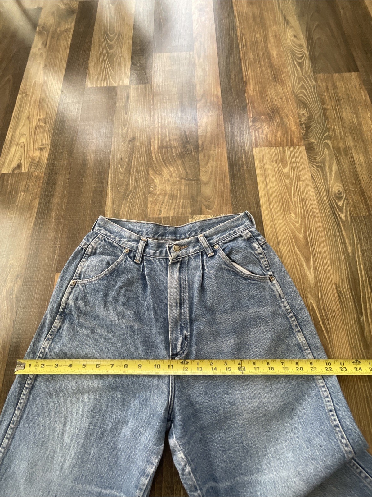 Rustler Wrangler Misses Jeans size 12 Made in USA Tapered W26 L28