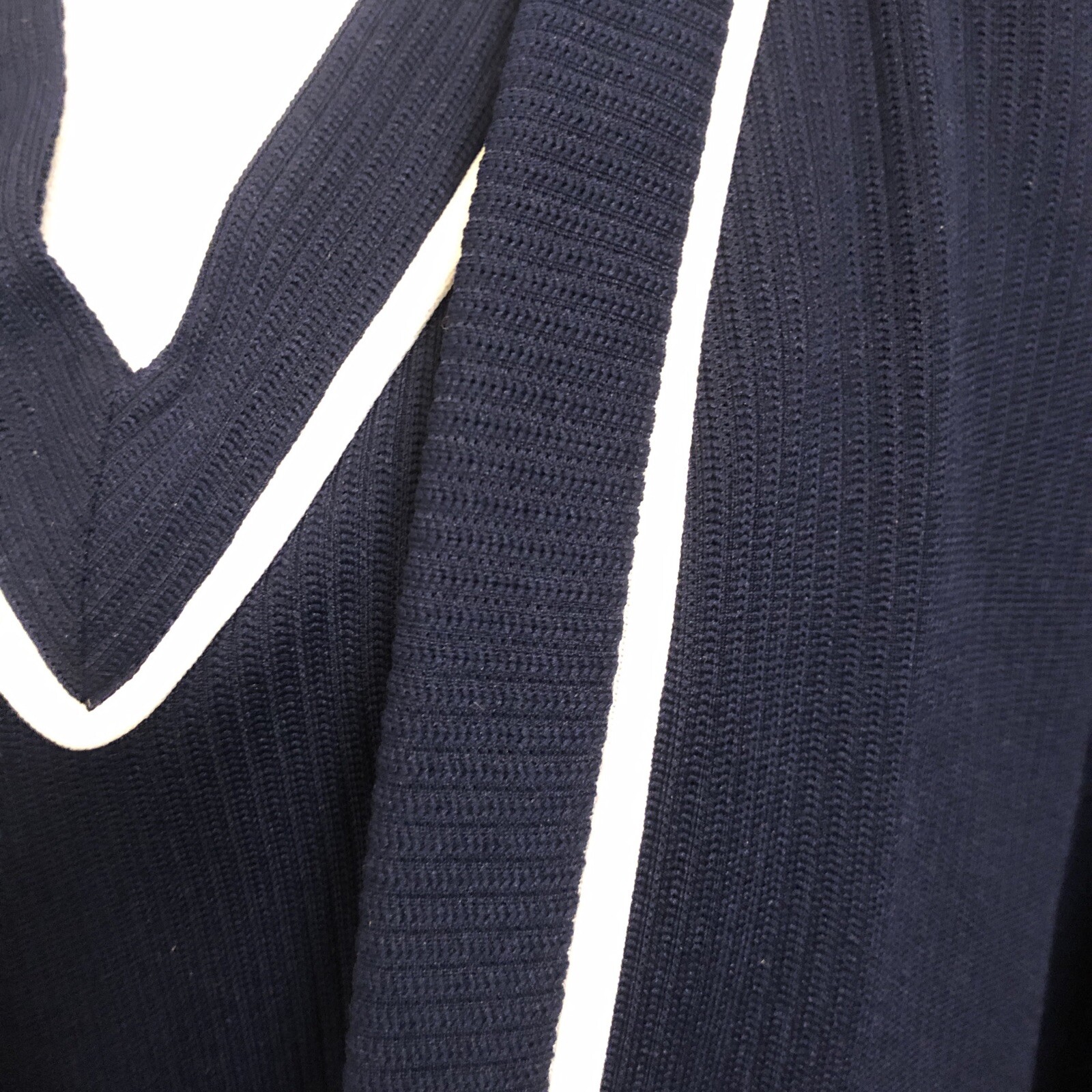 VTG Butte Knit 2 Piece Navy /white Jacket & Top 80’s Patriotic Medium
