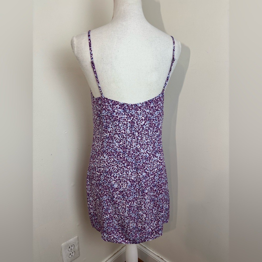Reformation Marlowe Sleeveless V-Neck Violette – Dress Size Small