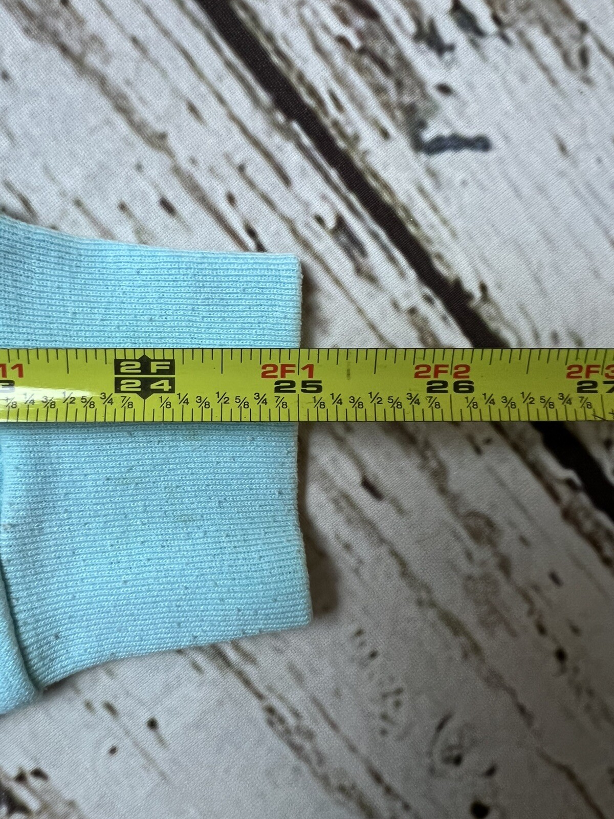 VTG Ocean City Beach Bunny Sunglasses 80’s Teal STAINED Crewneck Sweatshirt – M
