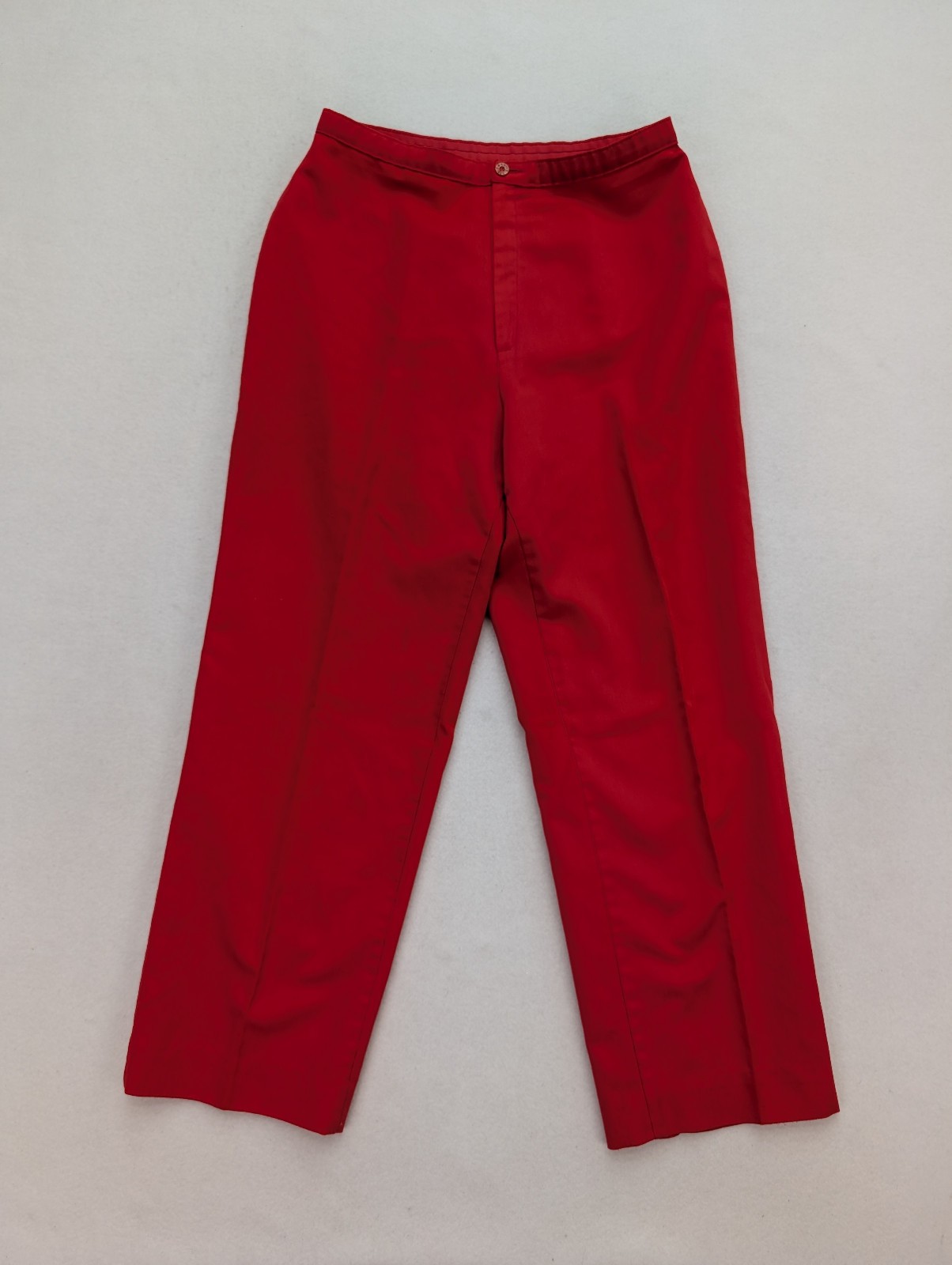 Levi’s Bend Over Vintage Women’s Pants Slacks Size 18 Red High Rise Flat Front