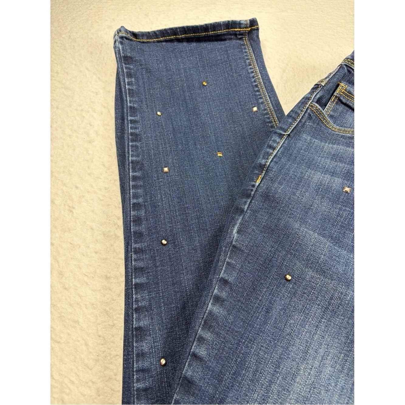 Cato Est. 1946 Embellished Rhinestone Skinny Jeans Plus Size 20W