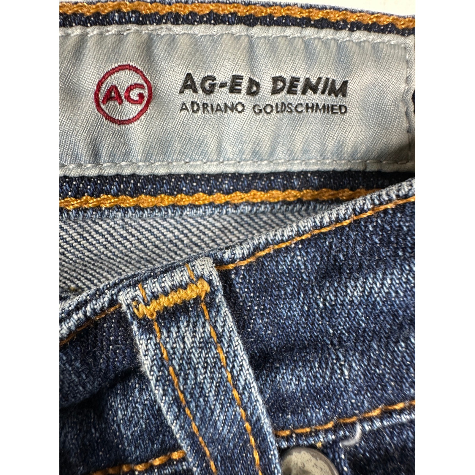 AG Adriano Goldschmied The Phoebe Jeans Sz 27 Vintage High Waisted Tapered Leg