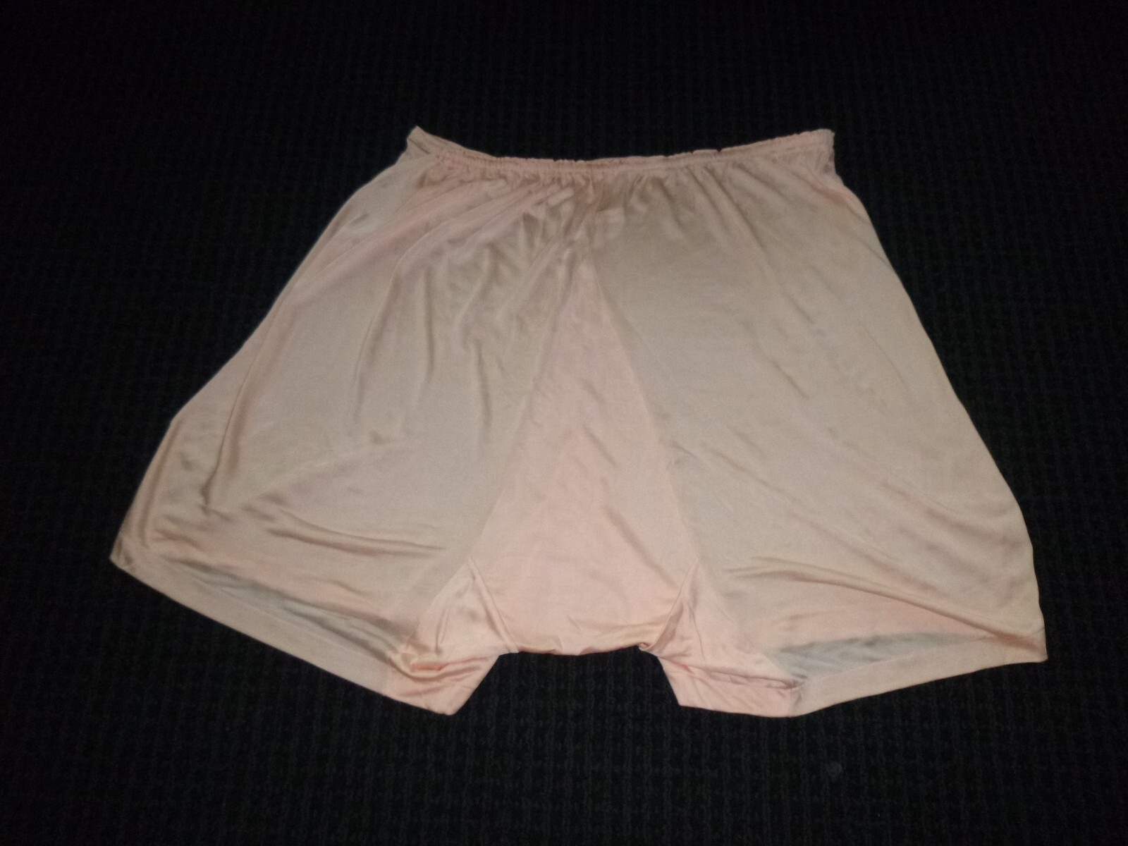 NOS Vtg 40s 50s Munsingwear Peach Colored Tap Panties 10% Rayon XL/XXL USA