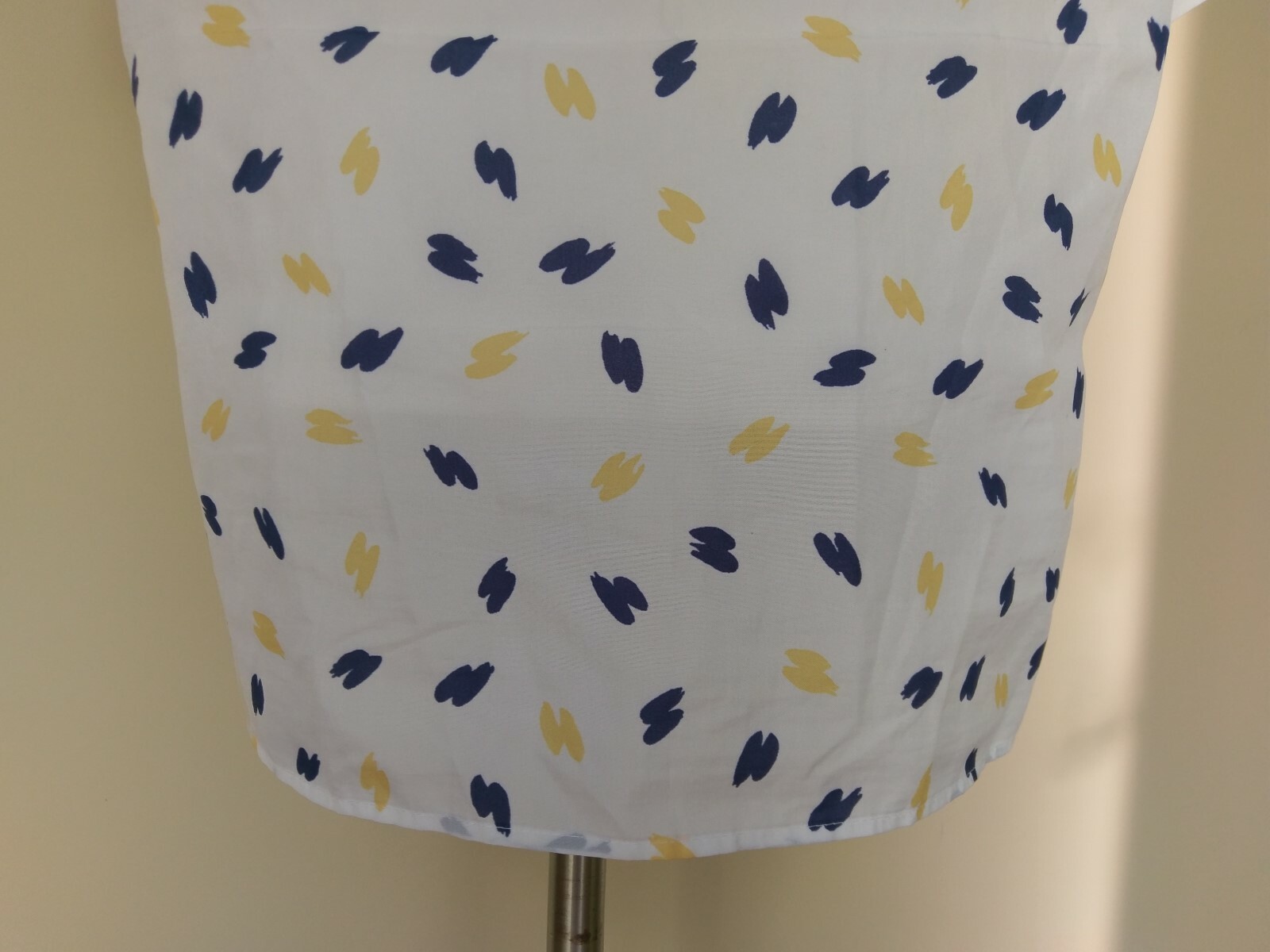 Vintage 80s Cape Cod Match Mates Shirt Navy Blue Yellow Short Sleeve Button Down