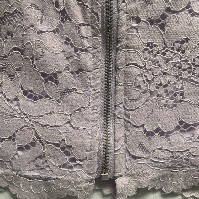 Lavender Lace Corset Cami Top M Lilac Fairy Coquette Romantic Feminine Whimsical