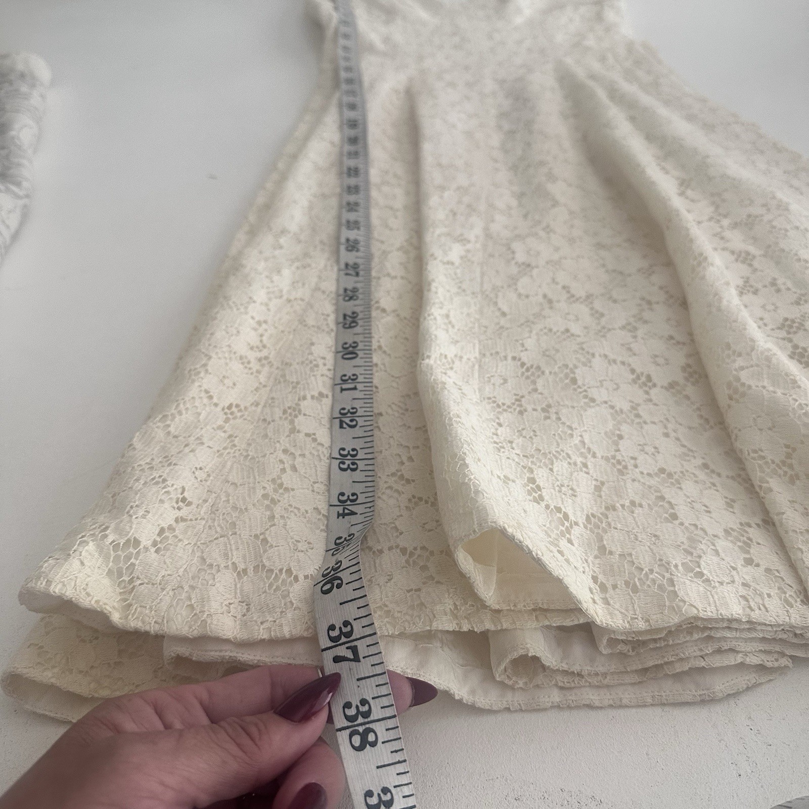 Rare Mint 1958 Vintage Lorrie Deb San Francisco Lace Two-Piece Set W/ Note Lace
