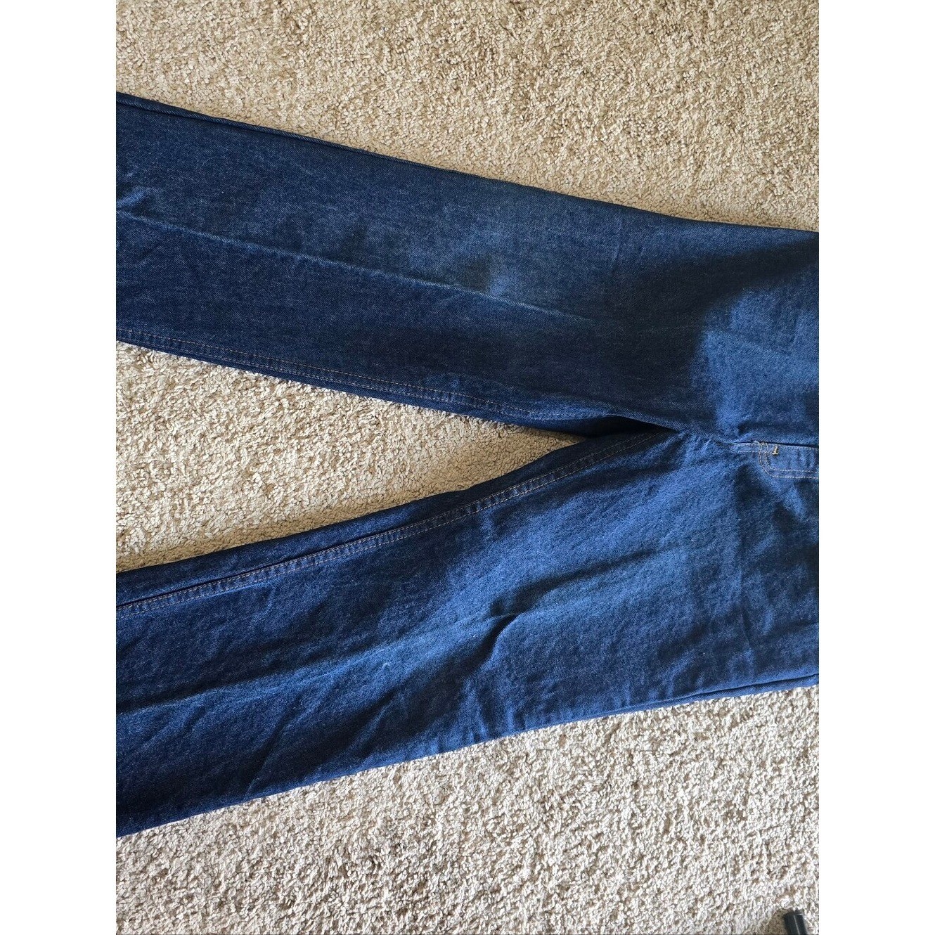 Vintage Womens Levi Strauss White Label Denim. Made In TX. Measured Size 6. Euc.