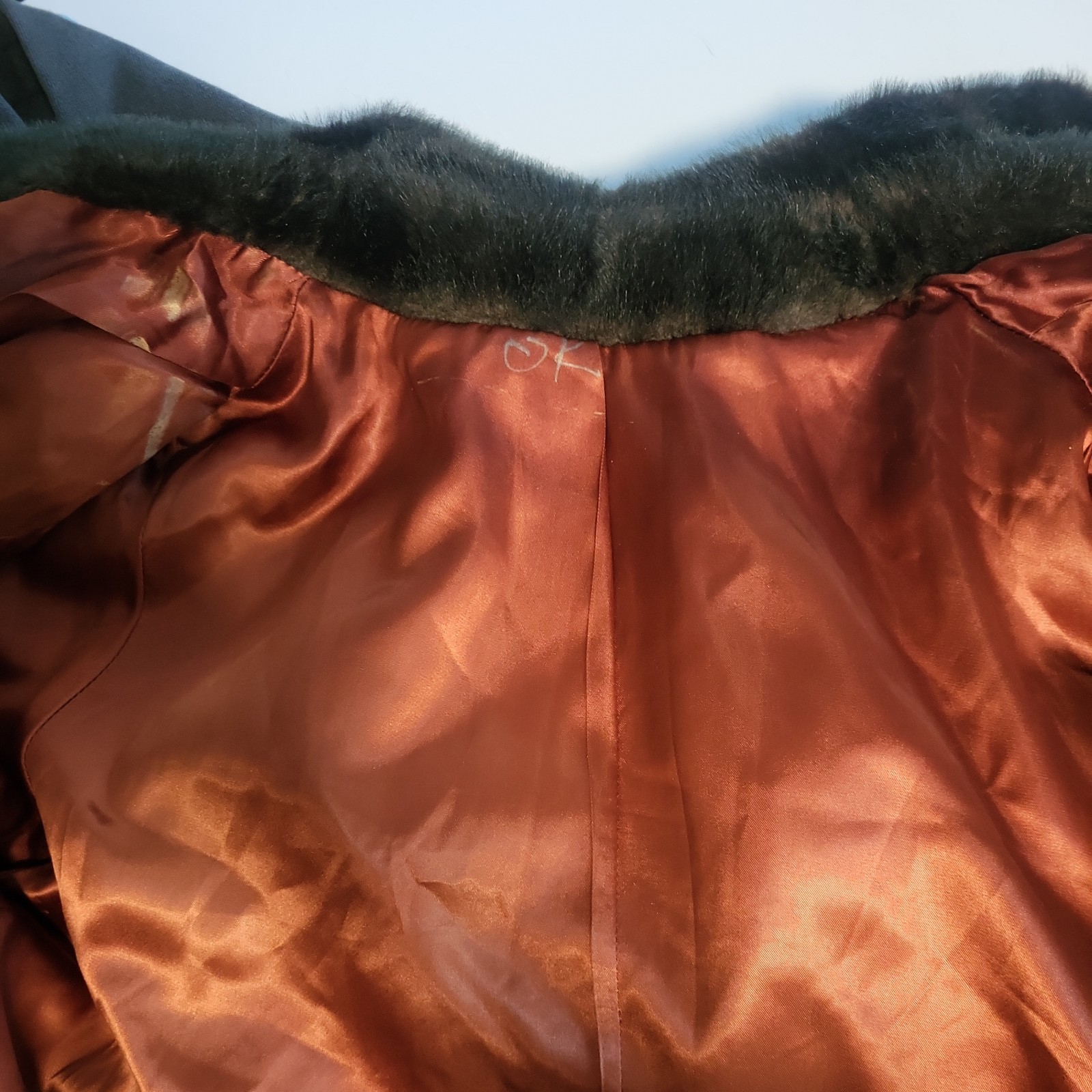 Vintage Fur Coat With Silk Lining Princeton Temptations Brand Fur Jacket