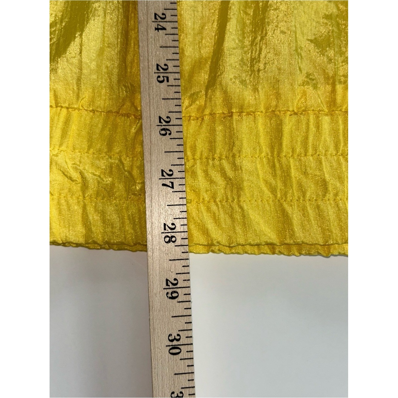 Vintage 90s Kristen Blake Yellow Windbreaker ILGWU Union Made USA Jacket S