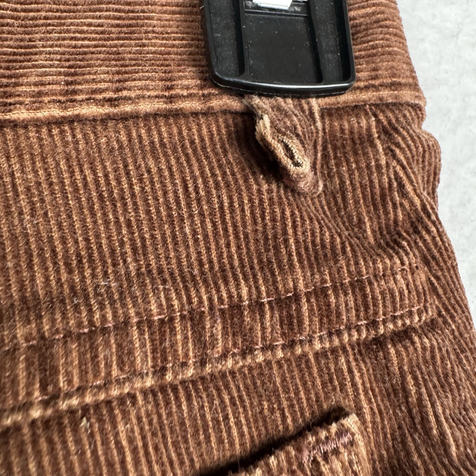 Vintage 80s Levis Womens 5 (~25×30) Brown Corduroy Talon 42 Zip Pants 1985