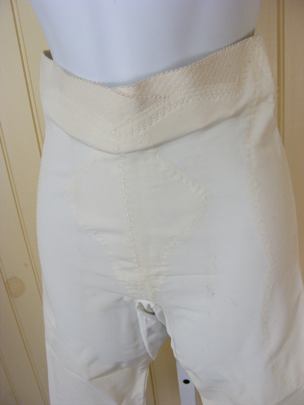 70s PANTS GIRDLE LONG LEG SHAPER SEARS 85399 MED 27-28 ELASTIC SLACKS SMOOTHER