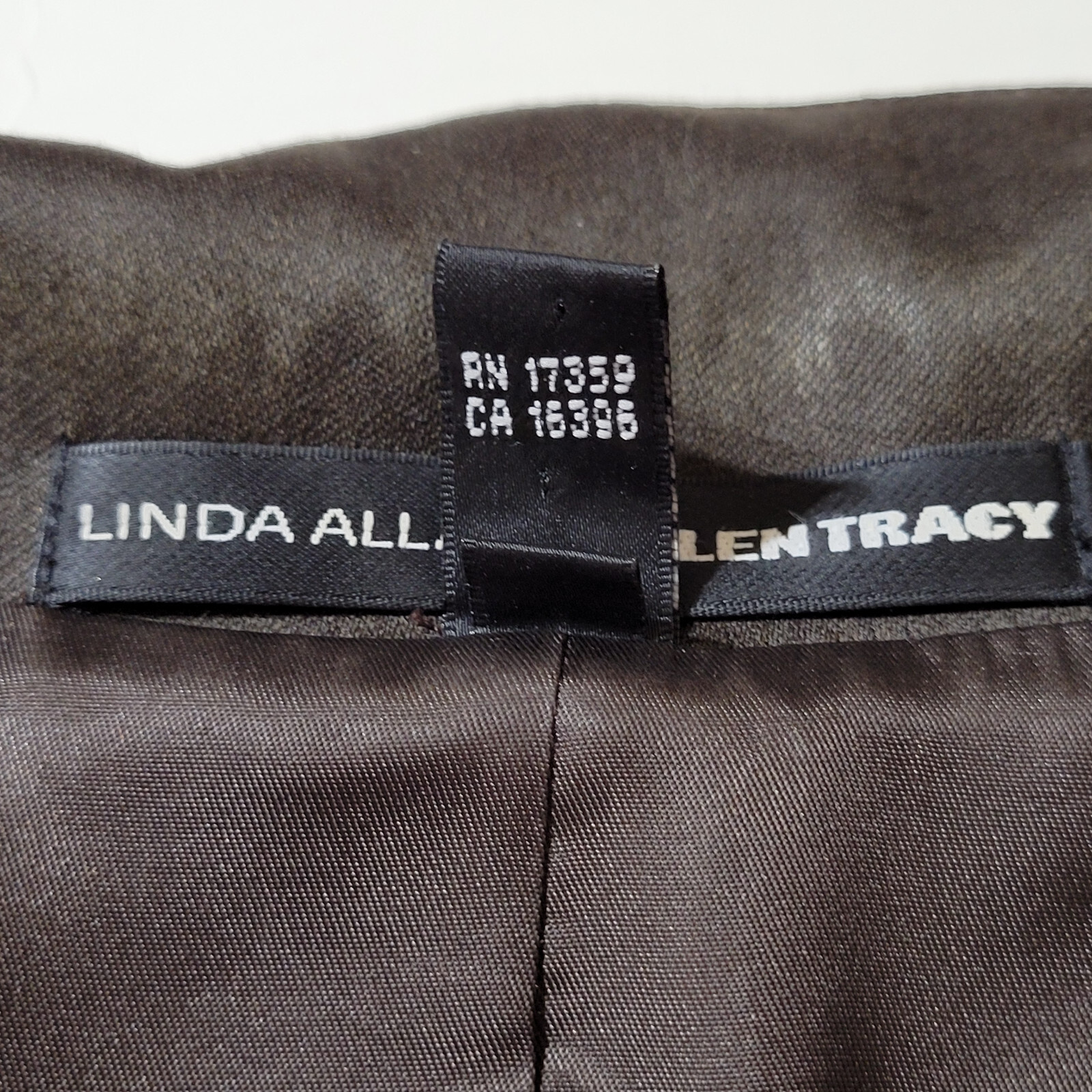 Ellen Tracy Linda Allard Women’s Blazer SZ 12 Wool Lined Embroidered Vintage