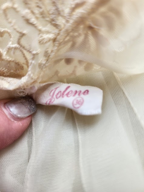 Gorgeous Vintage Jolene Cream Color Sheer Blouse 1950’s Swing Rockabilly