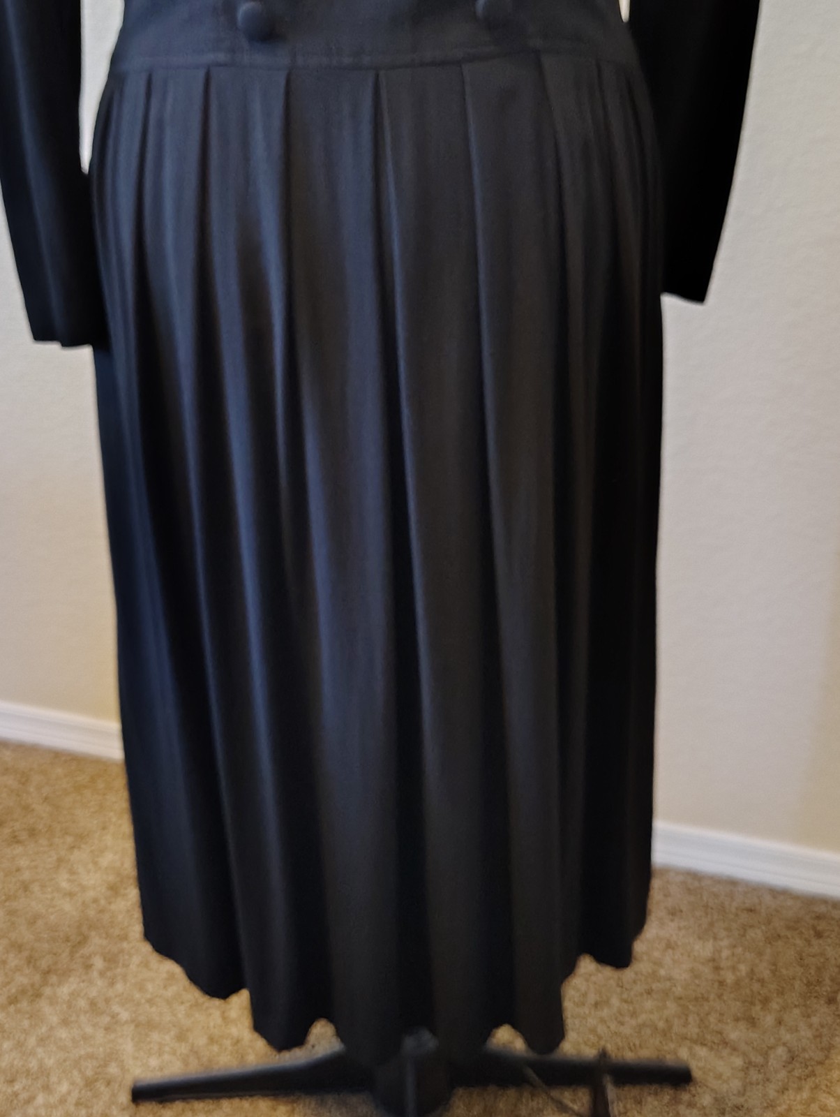 Vintage 1990’s MHM Melissa Harper black dress Ladies size 14