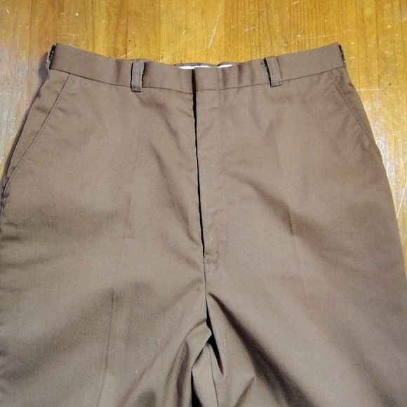 Gator of Florida Chocolate Brown Wide Leg Trousers Women’s Size 11 G vintage
