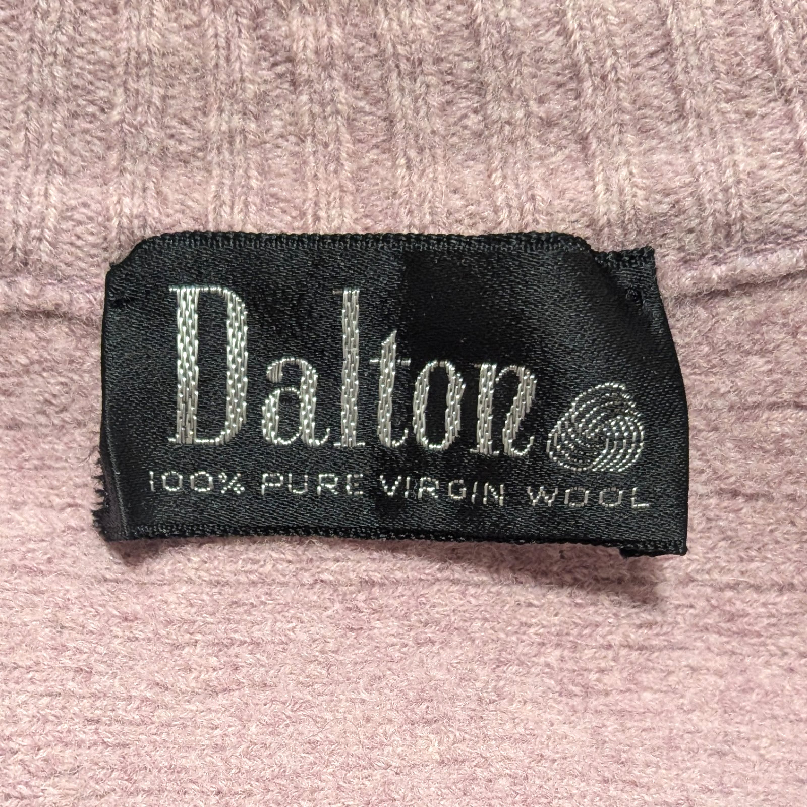 Vtg 60s Dalton Lilac Purple 100% Virgin Wool Pin Up Sweater Girl Cardigan XS S