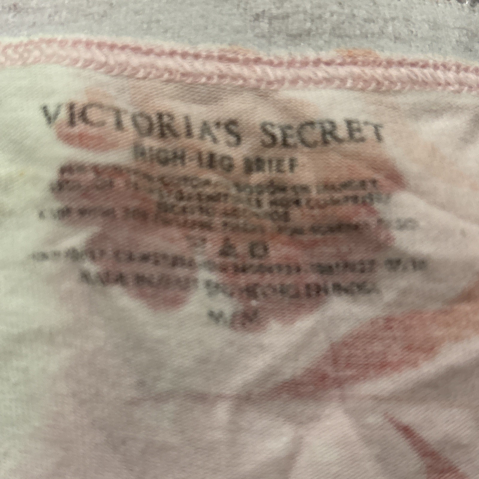 Vintage Lote 5 Pink/victoria Secrets Mic Pantis #005