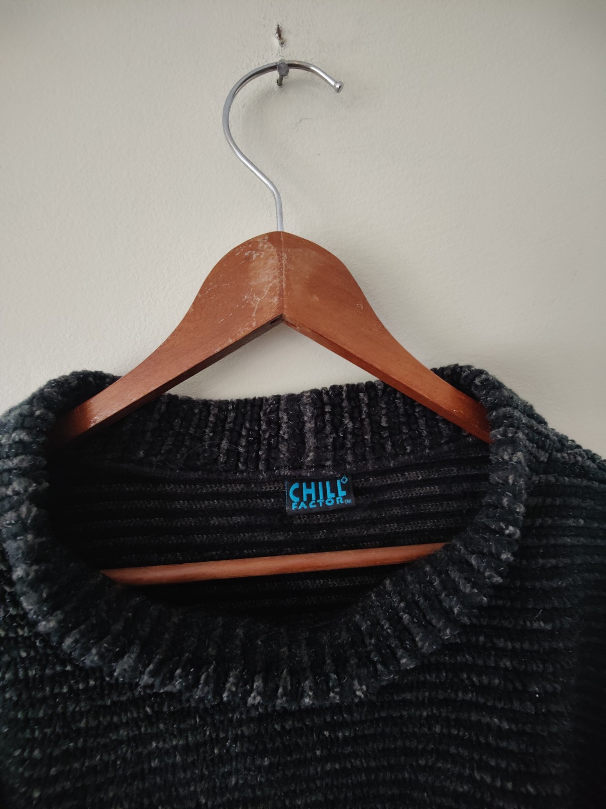 Vintage 90s Chill Factor Thick Textured Boho Style Sweater Women’s 2XL Measured