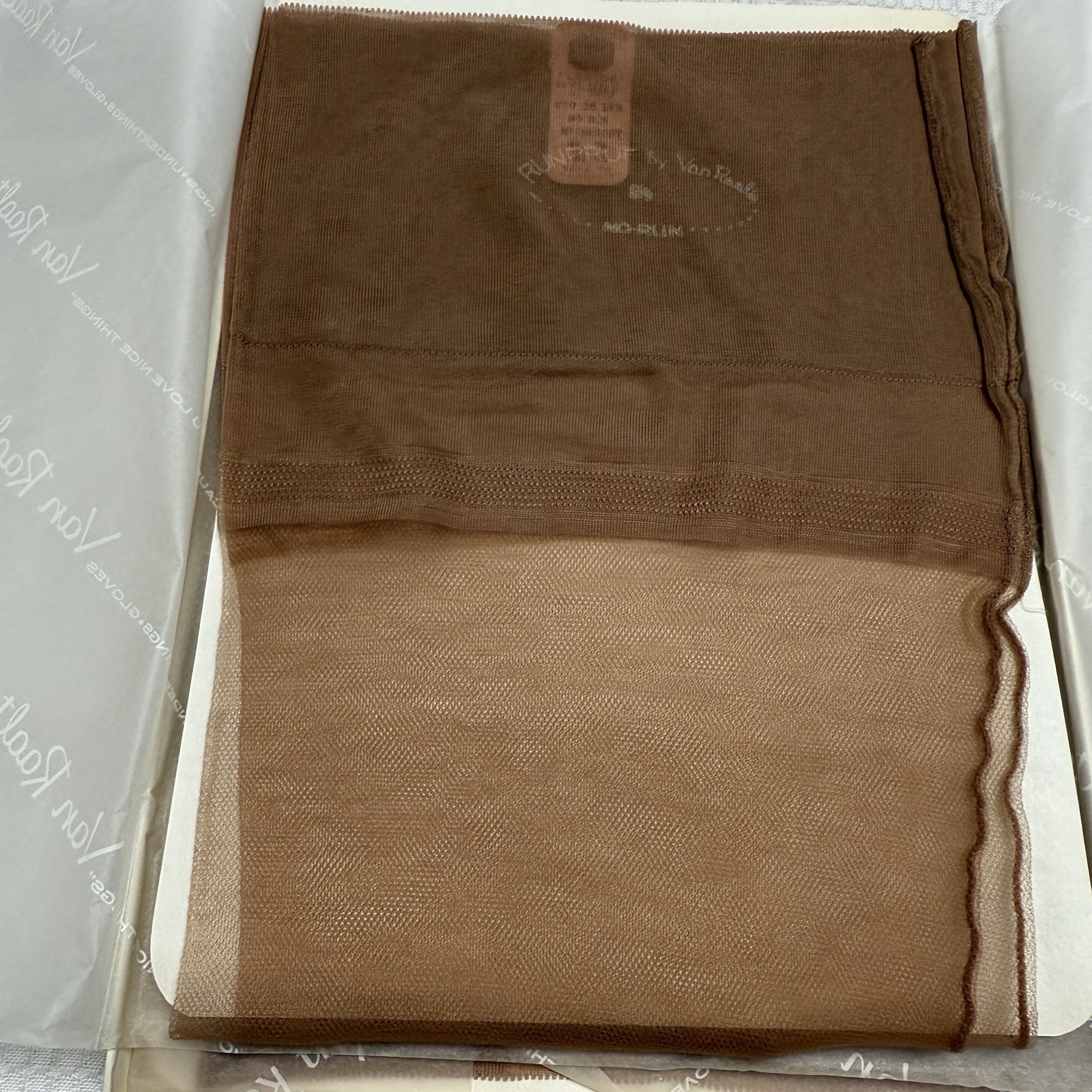 8 Vtg 50s Van Raalte Runpruf 15 Highlight 9.5 Nylon Stockings Seams New 4 Boxes