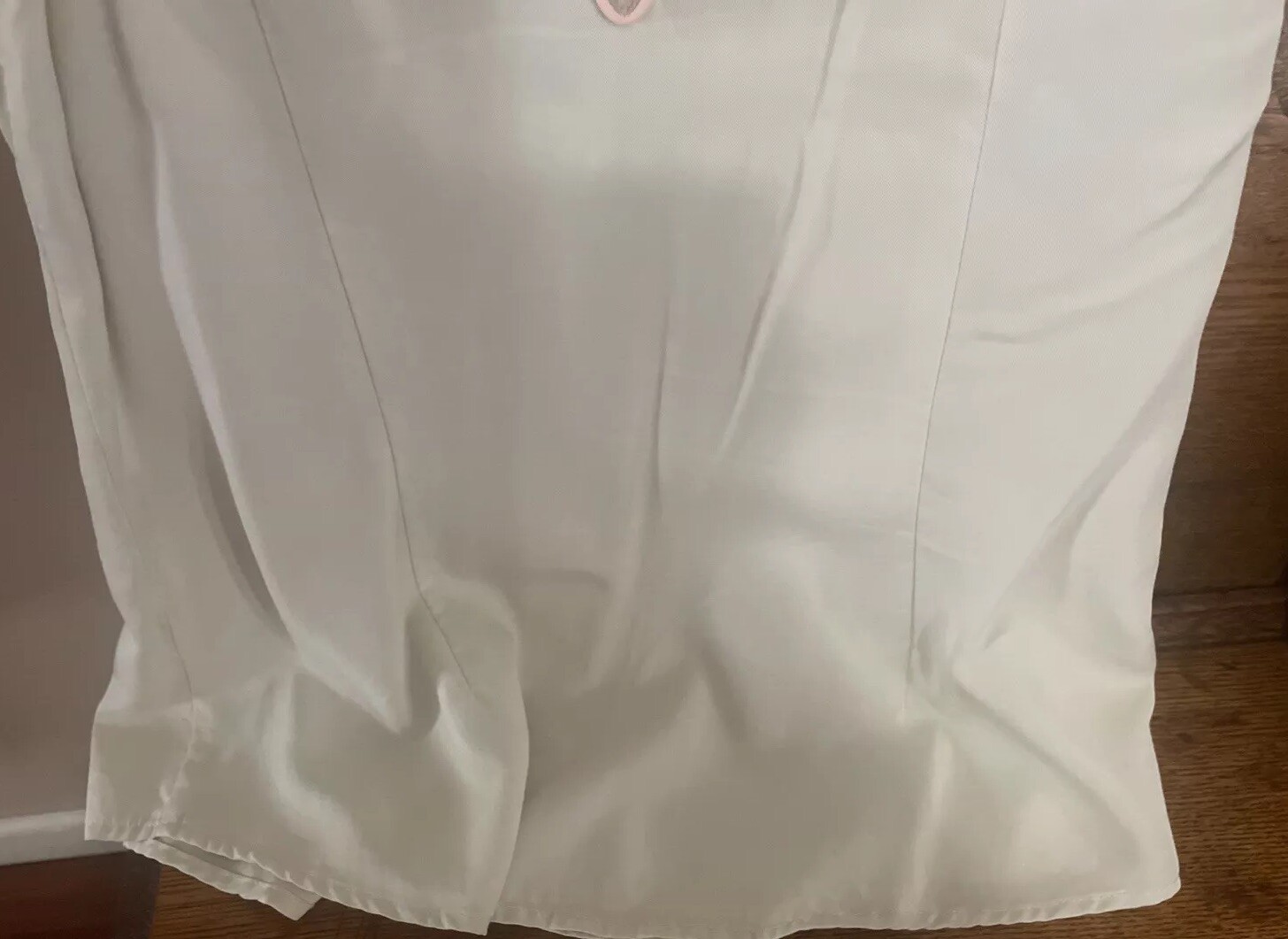 VTG H BAR C California Ranchwear Sleeveless M Pearl Snap Shirt Embroidered Bows