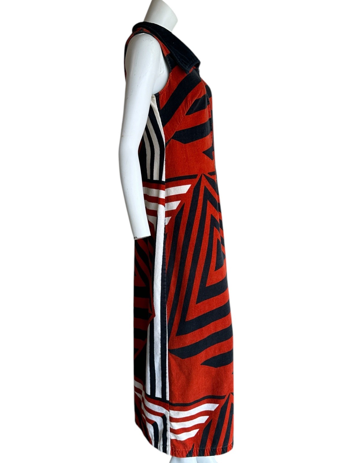 1970s Terry Cloth Euro Resort Wear Dress by MÖVE
