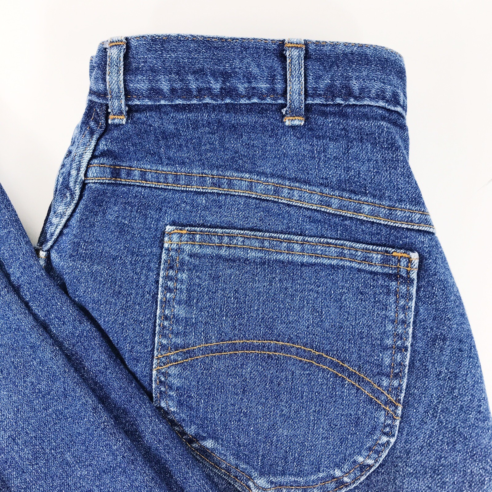 Chic Jeans Women’s 18 WP 34 x 29 Vintage 80’s Blue Tapered Leg High Waist Mom