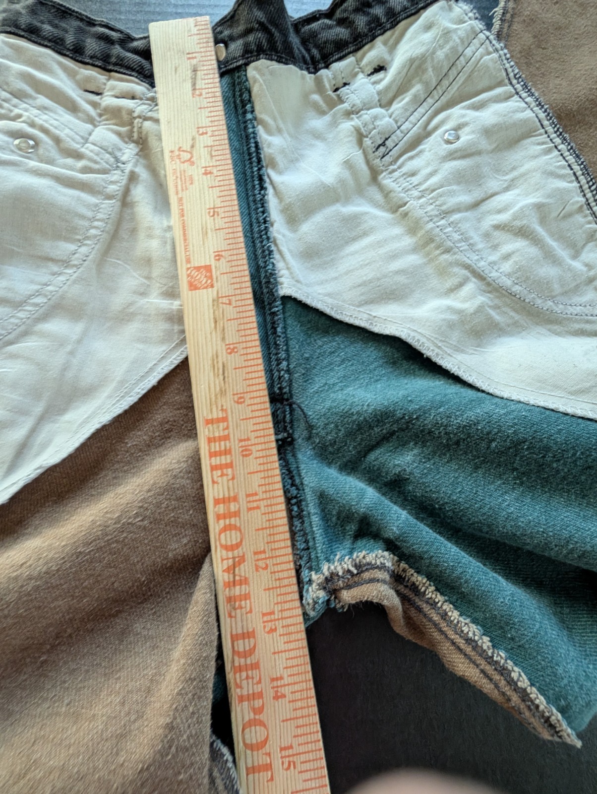 Vintage USA 80’s-90’s Panhandle Slim Colorblock Denim Jeans 100% Cotton RARE!!