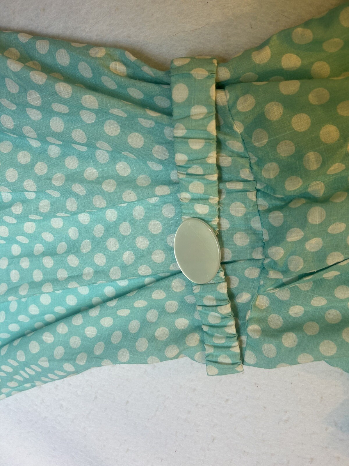 Vintage 1970s IFI Polyester Polko Dot DRESS BELT SIZE 4P Flaws U.S.A.
