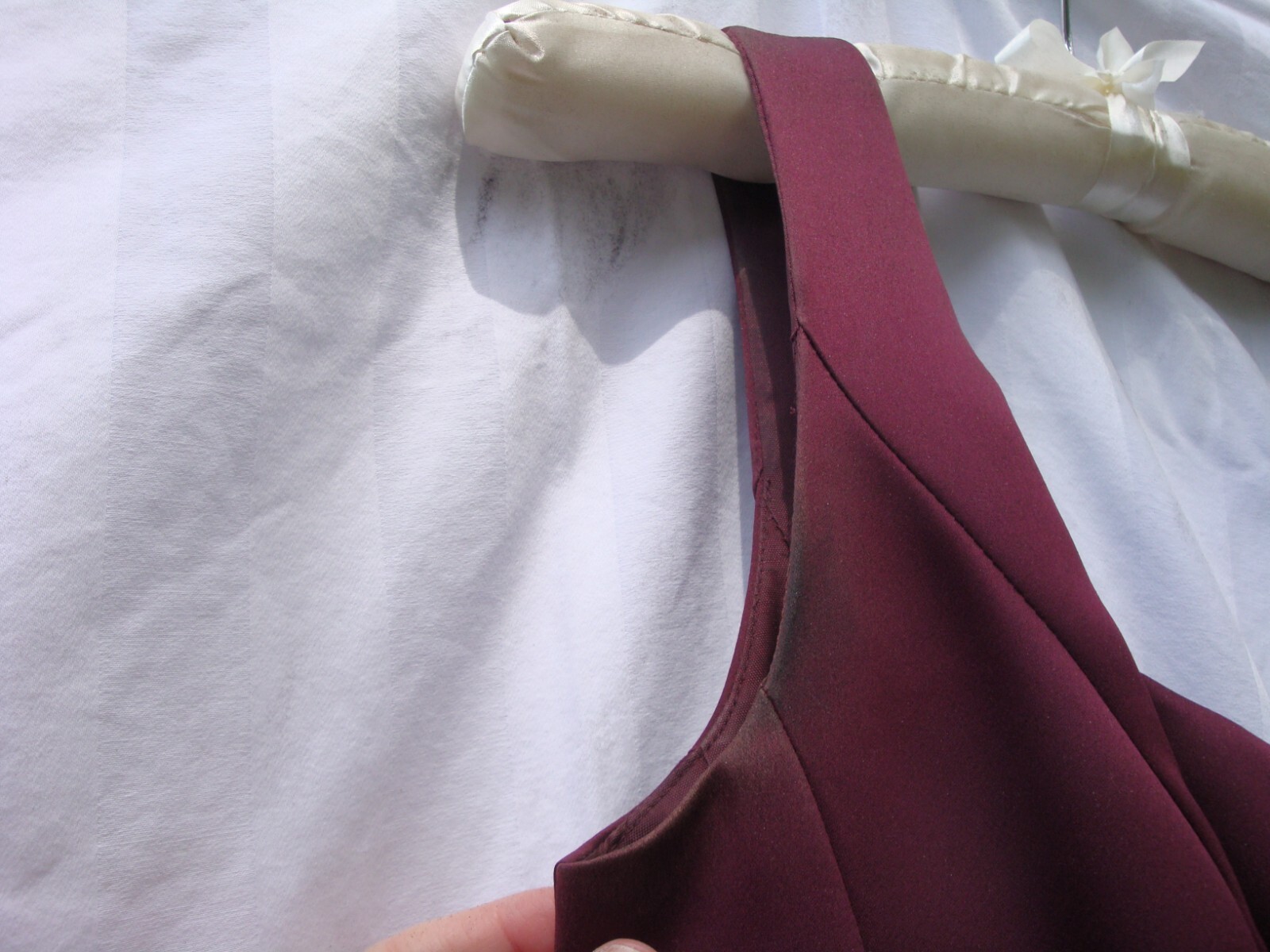 Vintage 1990″s ABS Evening – Allen Schwartz? – Dress Gown Size 6 – Formal Satin
