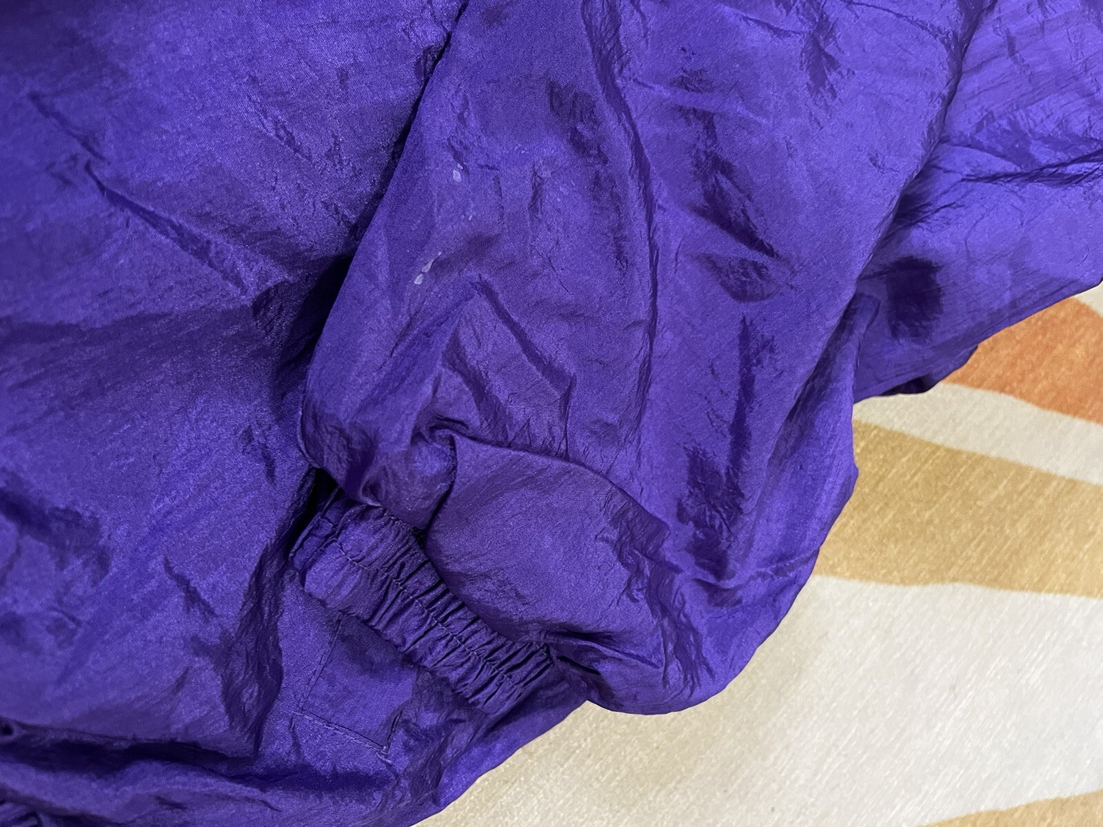 Vintage 90’s Purple Pink Bubblegum Pop Barbie Style Funky Women’s Windbreaker