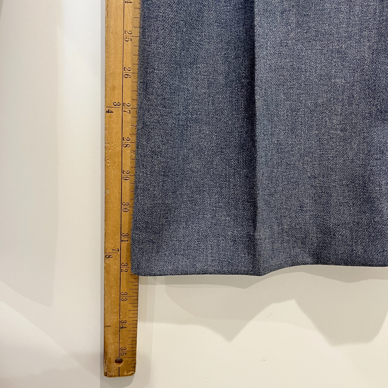 Vintage 70s Made In California Pleated High Waist Pants Deadstock NEW Size XS