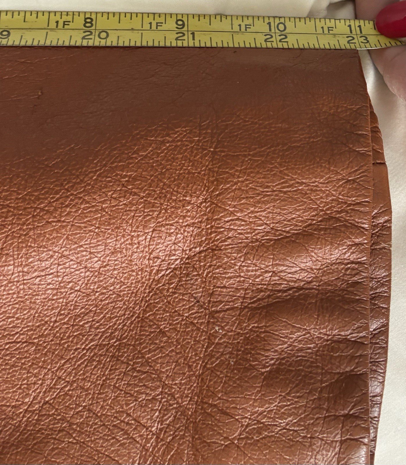 The Tannery West VTG Leather Blazer Jacket Women’s Brown Lined