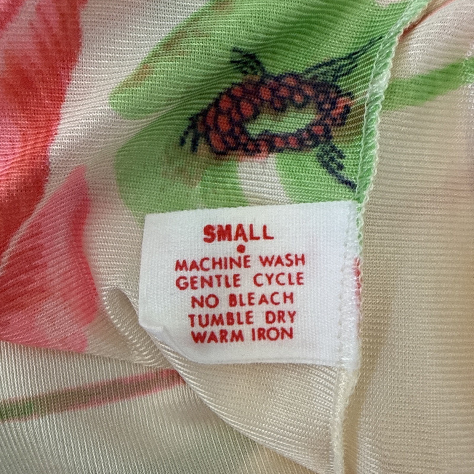 Vintage Lorraine Floral Slip Dress Babydoll Nightie Sexy Retro Silky Size S Y2K
