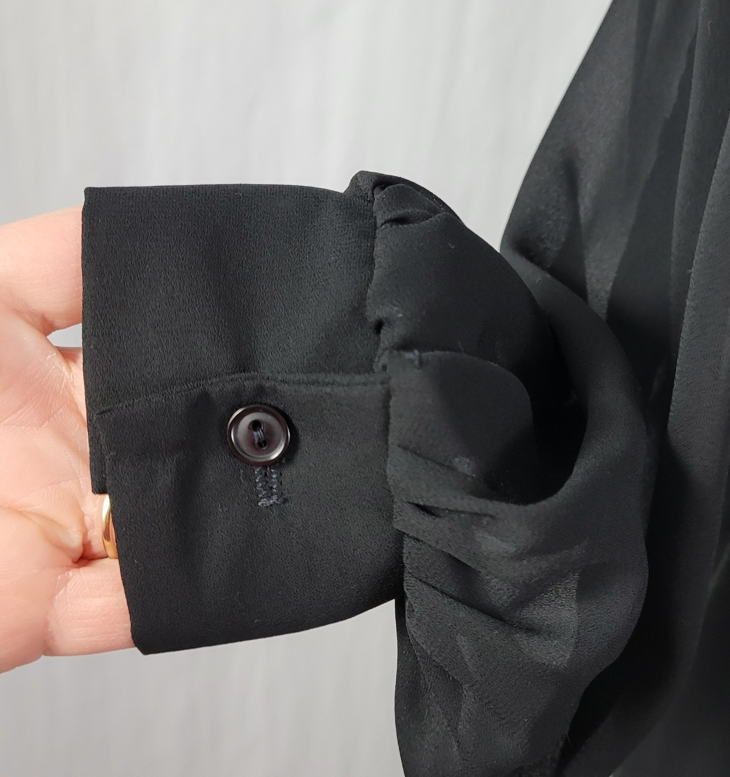Vintage You Babes 2 Black Shift Dress w White Undercollar & Red Tie Size XS/S?