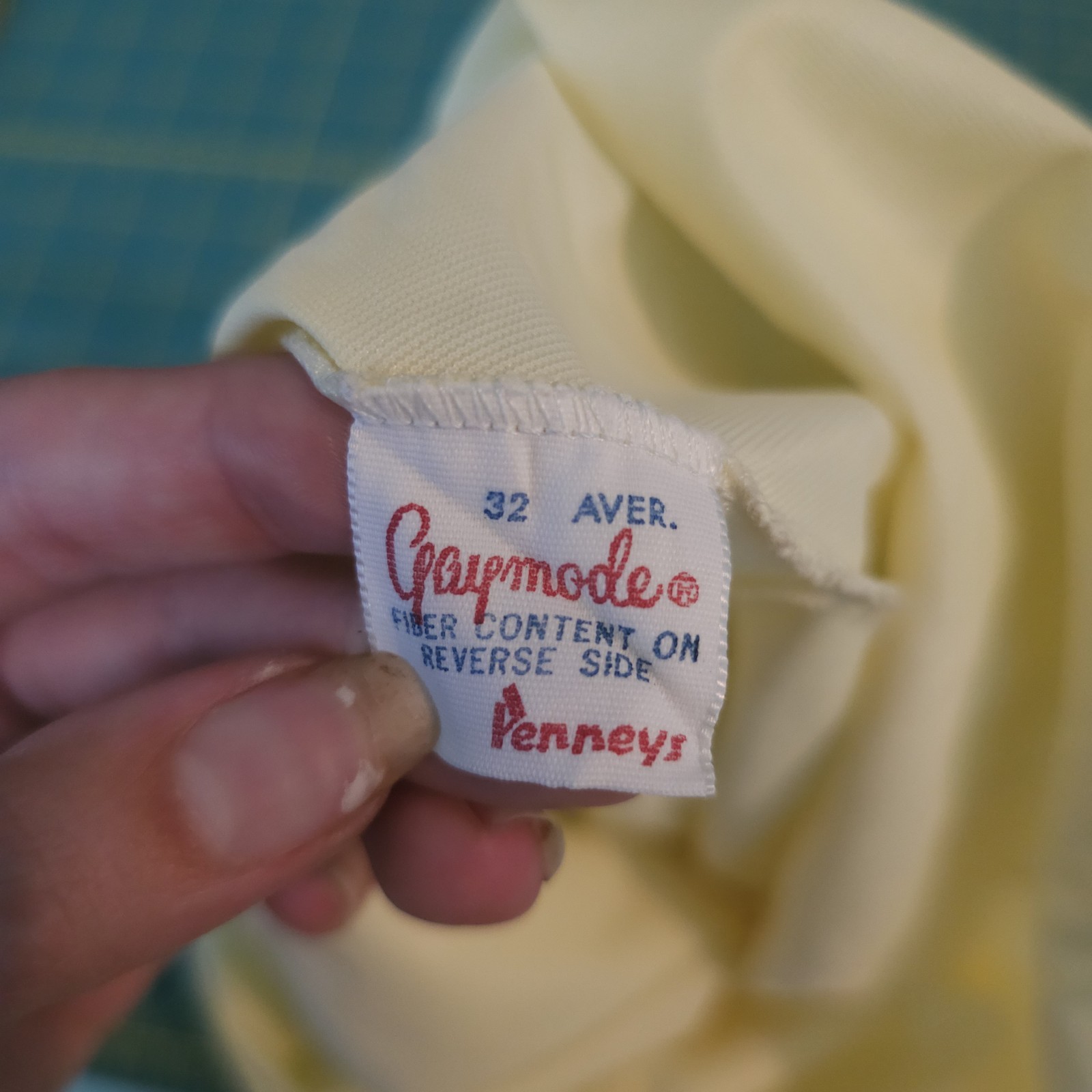 Vintage 1960s Buttercup Yellow Mini Slip Dress Lingerie Nightgown By Gaymode