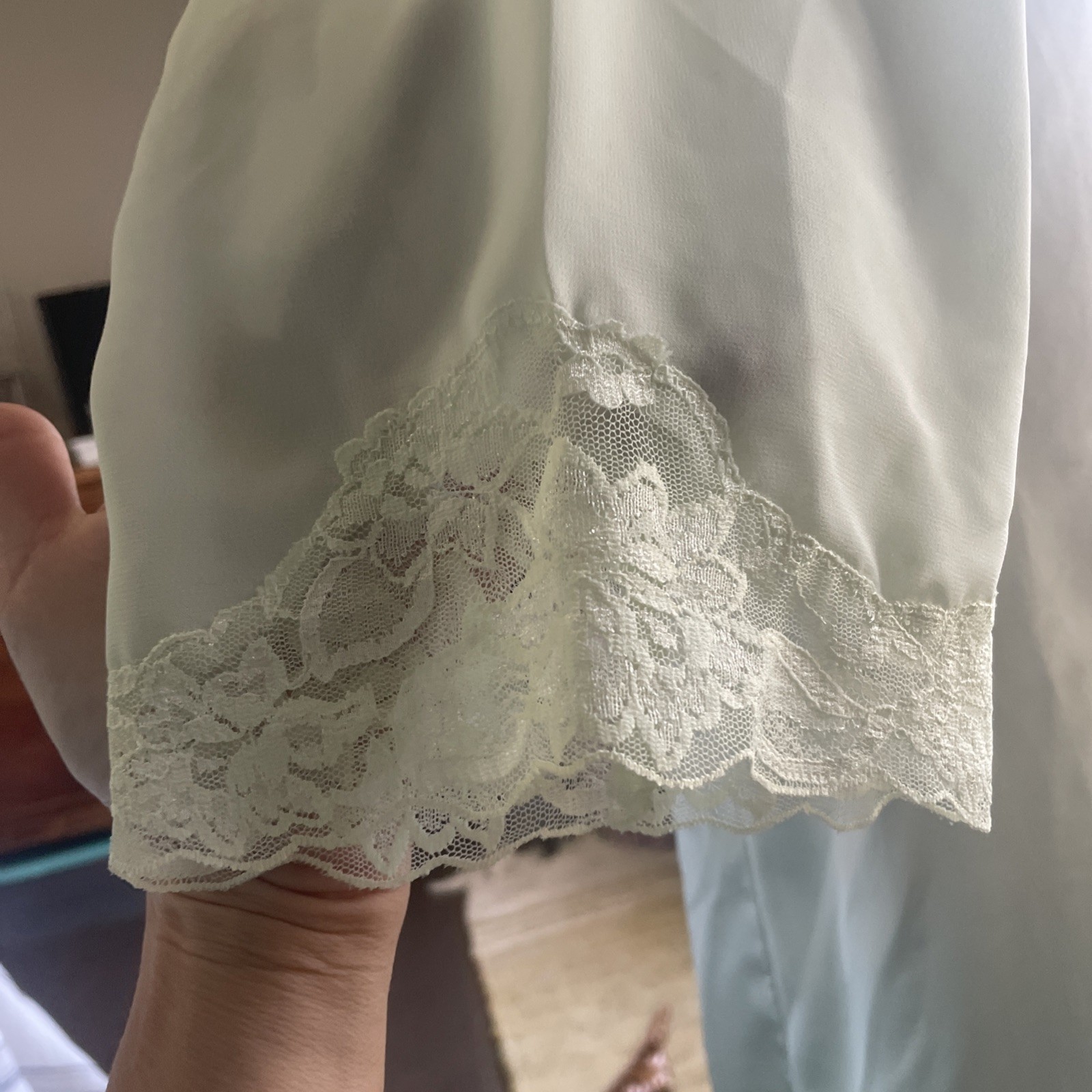 Nine & Company 2 Piece Small Vintage Lingerie Gown And Robe Nightgown