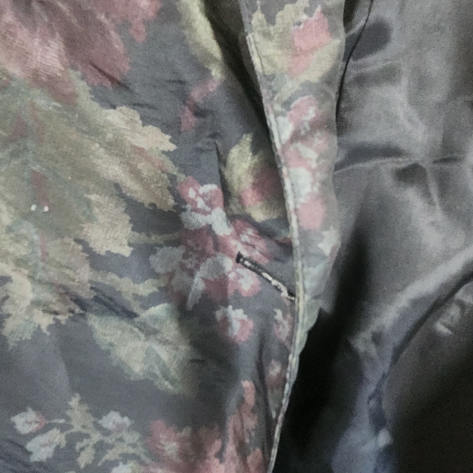 C’est Simon 80s Floral Women’s Blazer Jacket Retro Vintage Goth Rivival Size 6