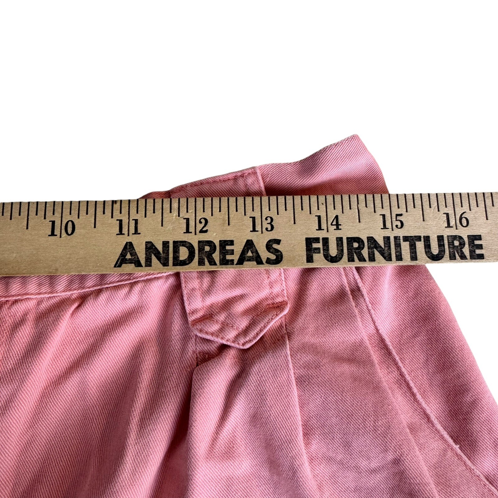 Vintage 90s Bonjour Shorts Size 15/16 Peach Pleated