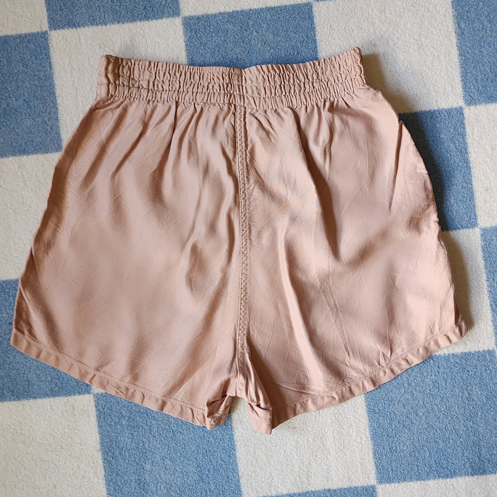 1940s Rayon Gym Swim Shorts Hecker Vintage