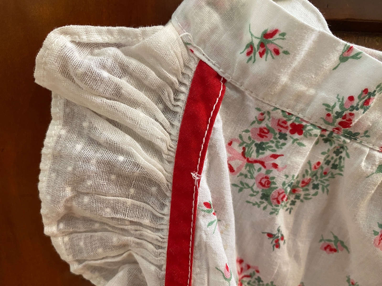 Antique Clothing Lot HANDMADE Peasant Blouses Baby Dress Apron Embroidered