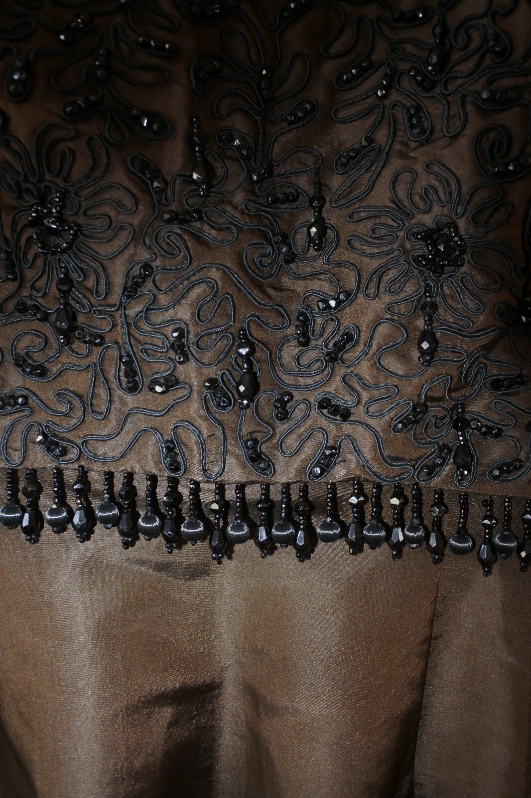 HARMAY TRUE VINTAGE BEADED COCKTAIL DRESS