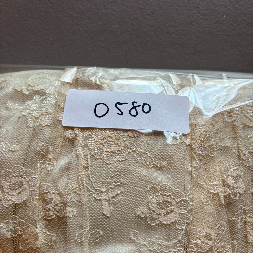 Vintage 1970s Handmade Wedding Dress Ivory Lace Edwardian Revival Cottagecore